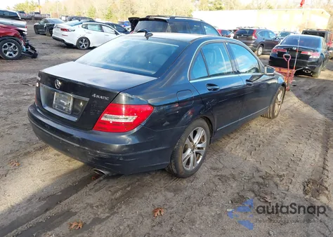 2012 Mercedes-Benz C 300 Luxury 4Matic from USA, damaged, VIN WDDGF8BB5CR201764